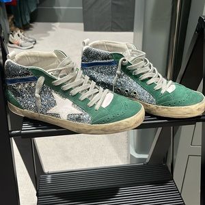 Green Golden Goose Mid Star